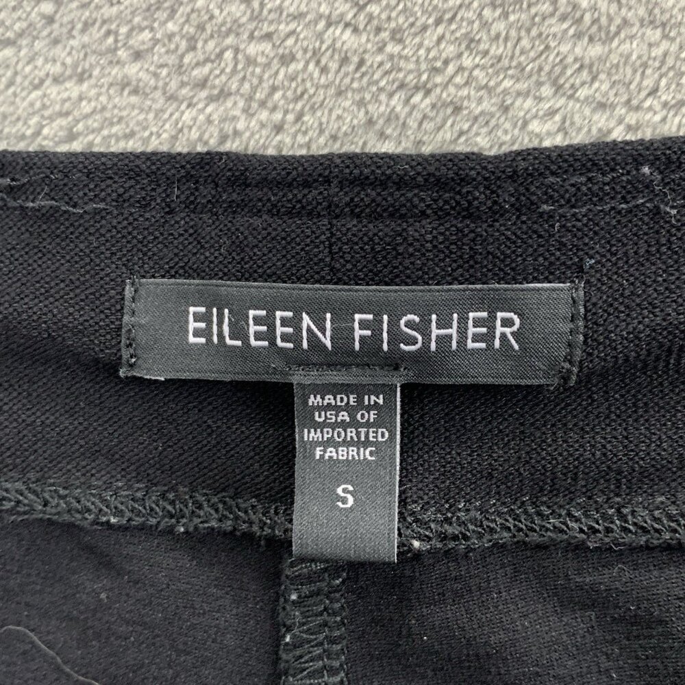 Eileen Fisher Pants Women Small Pull On Straight Leg Ponte Knit Viscose Blend - Picture 8 of 11